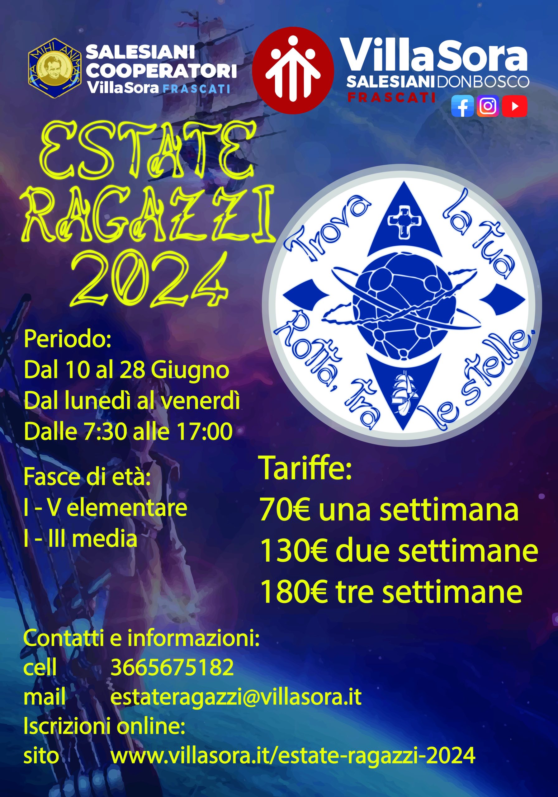 estate ragazzi 2024 manifesto